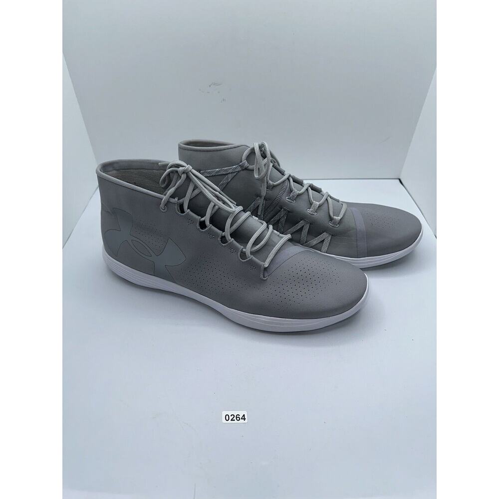 Under Armour Street Precision Mid Sneaker, Sz 12 - Picture 4 of 14